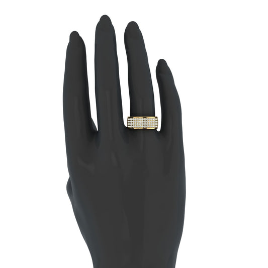 Anillo Banda Ancha con Pavé Multifilera