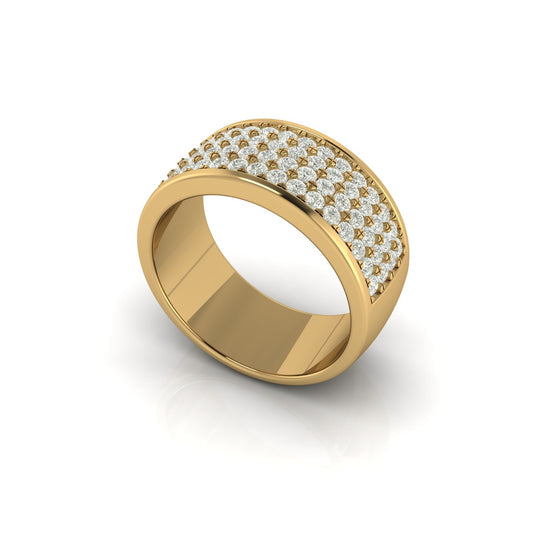 Anillo Banda Ancha con Pavé Multifilera