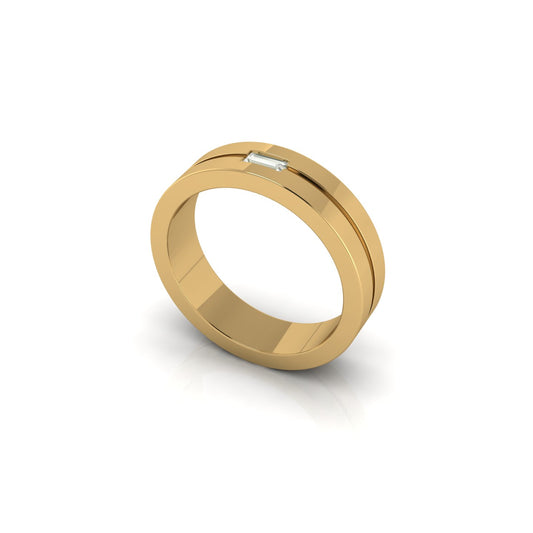 Anillo Baguette Royale Minimalista