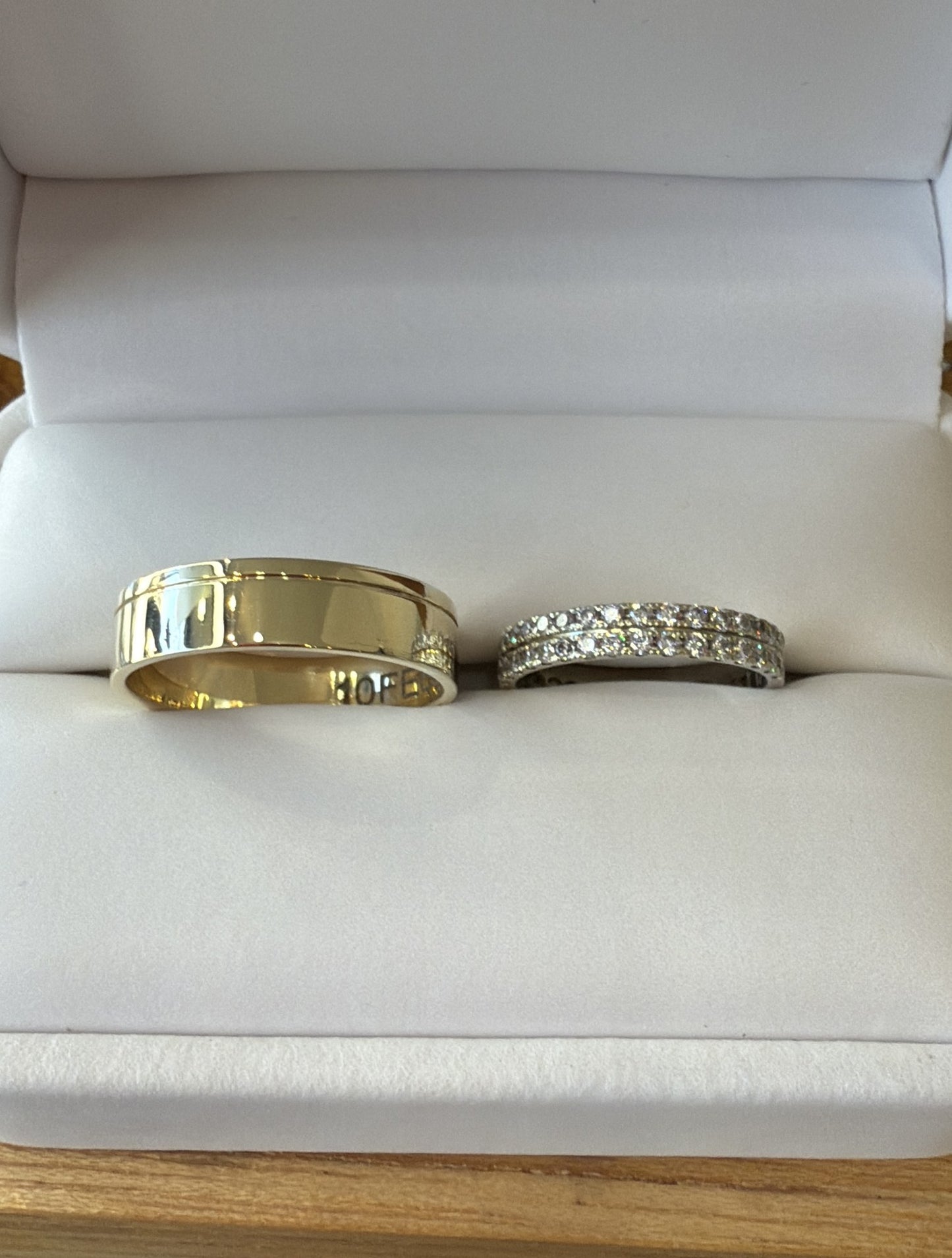 Dúo de Matrimonio en Oro 10k — Mod. 49