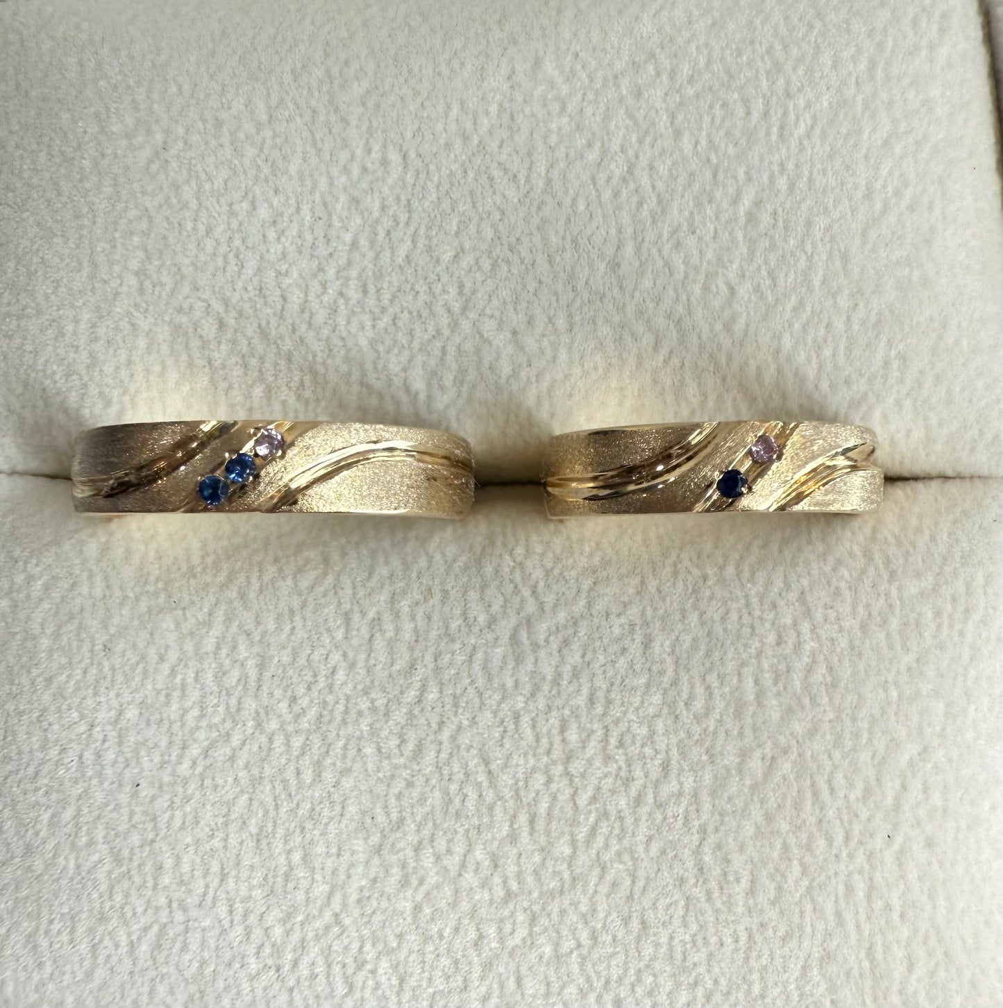 Dúo de Matrimonio en Oro 10k — Mod. 74