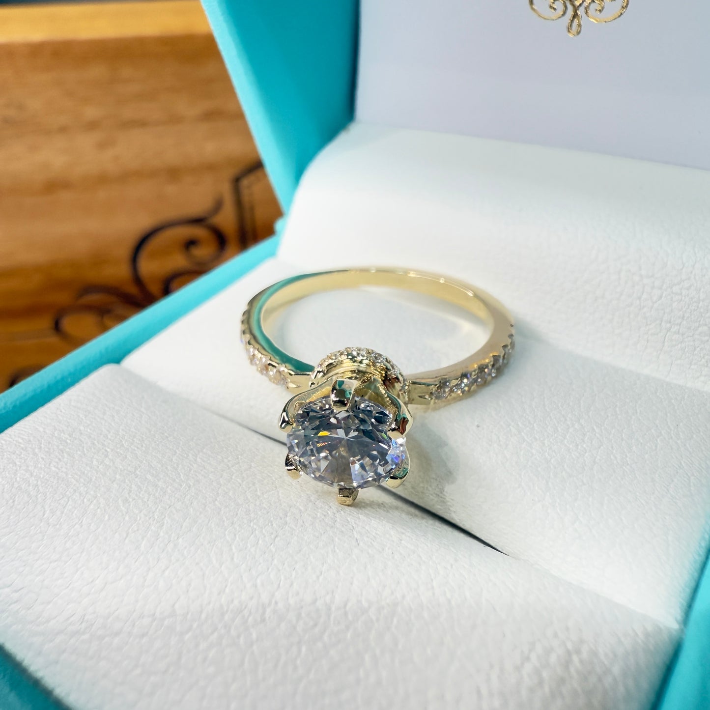 Anillo princesa en oro