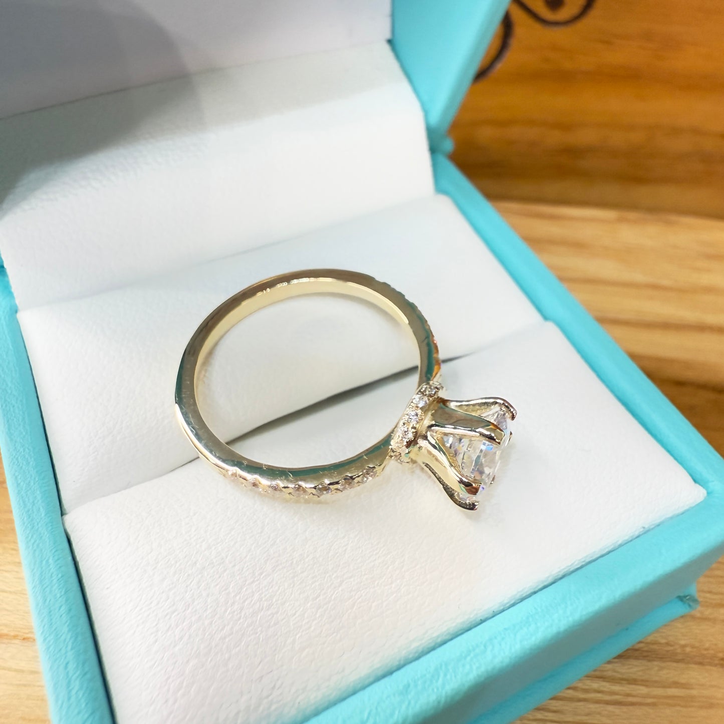 Anillo princesa en oro