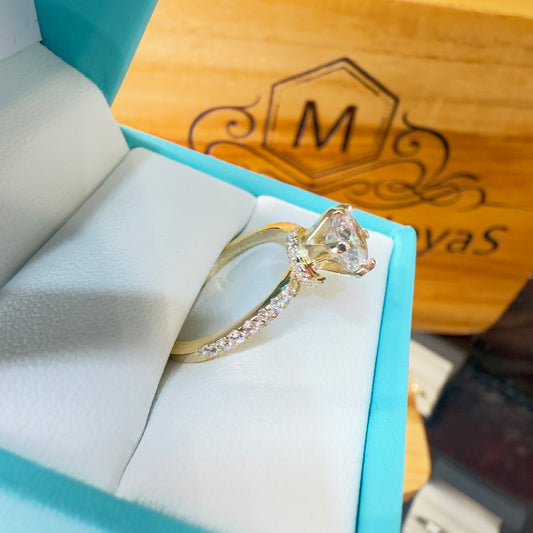 Anillo princesa en oro