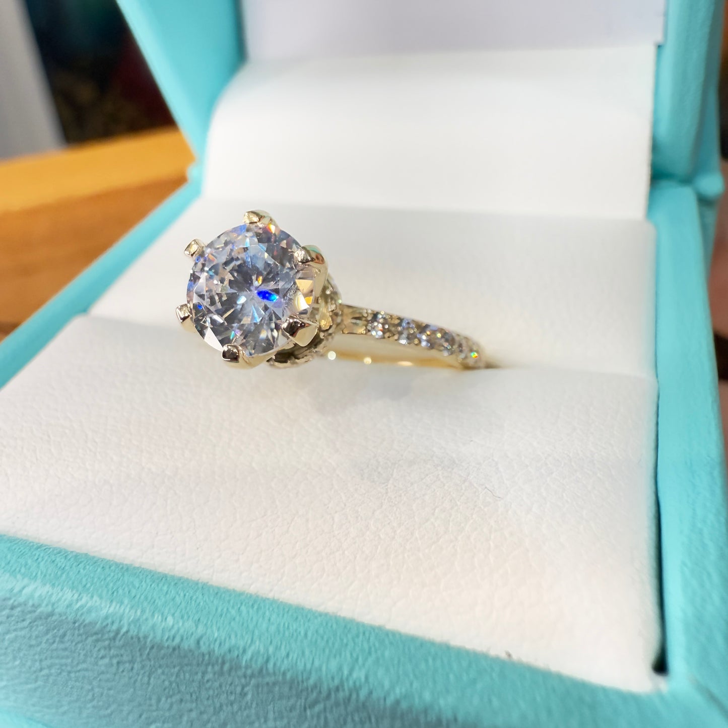Anillo princesa en oro
