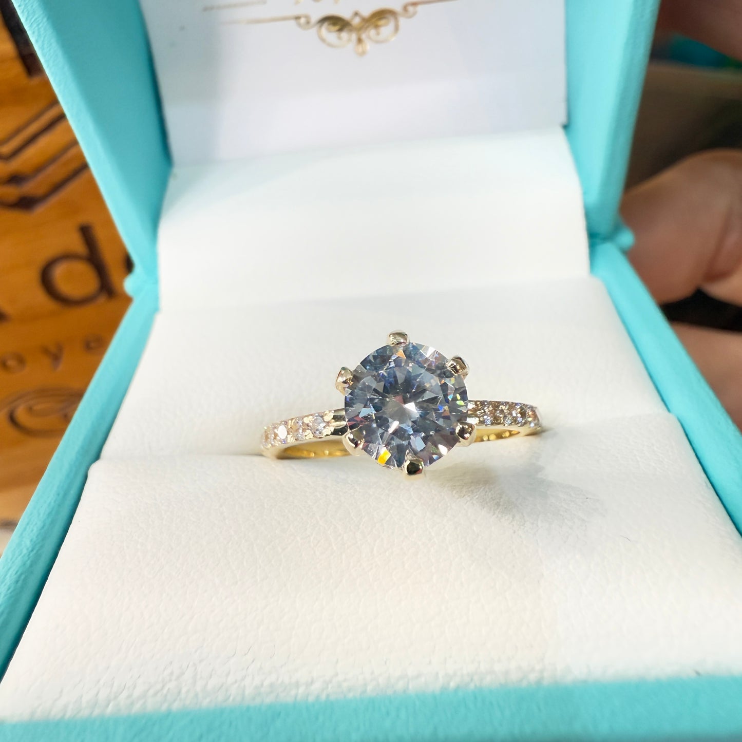Anillo princesa en oro