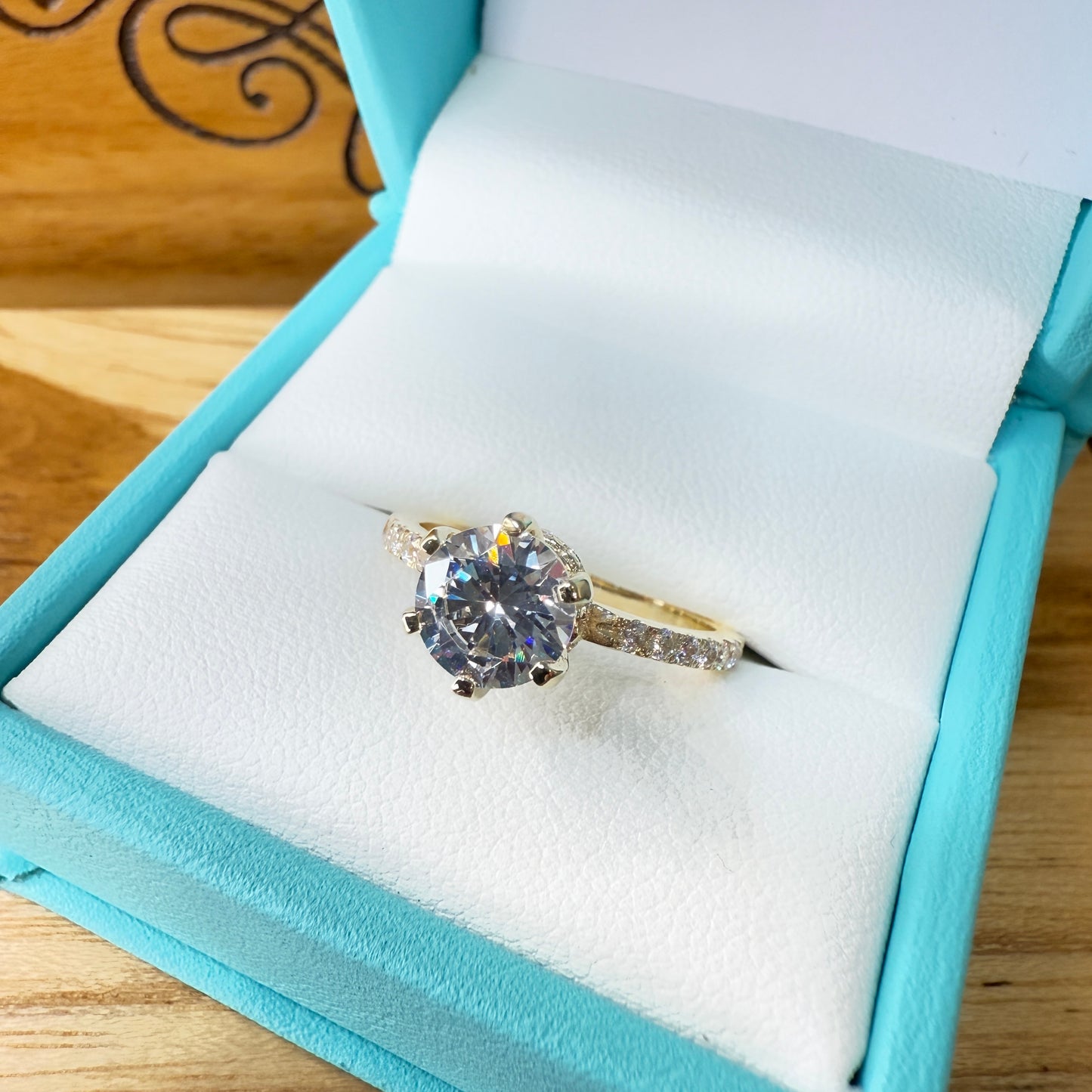 Anillo princesa en oro