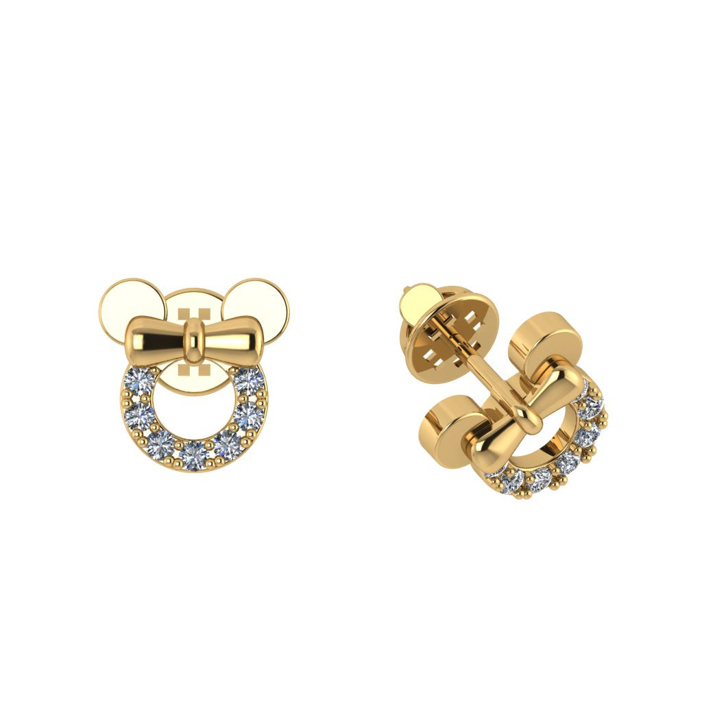 Aretes oro