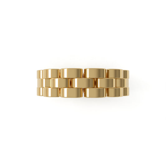 Anillo Estilo Rolex en Oro 10K