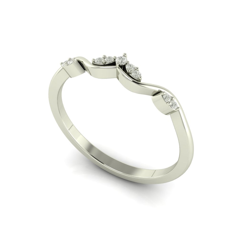 Anillo Lazo Elegance con Pavé