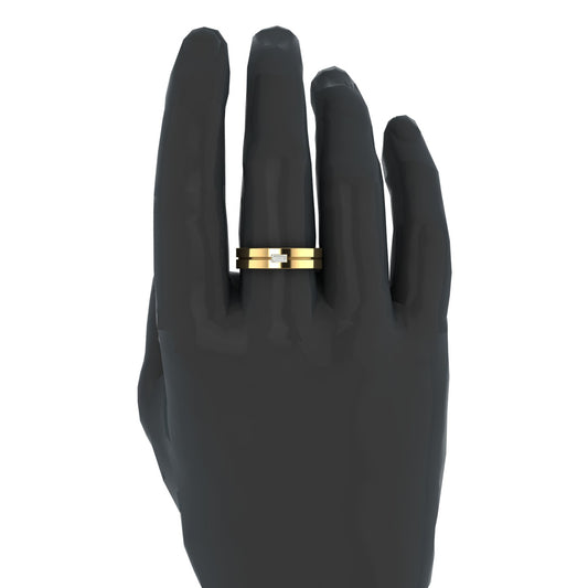 Anillo Baguette Royale Minimalista