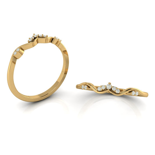 Anillo Lazo Elegance con Pavé