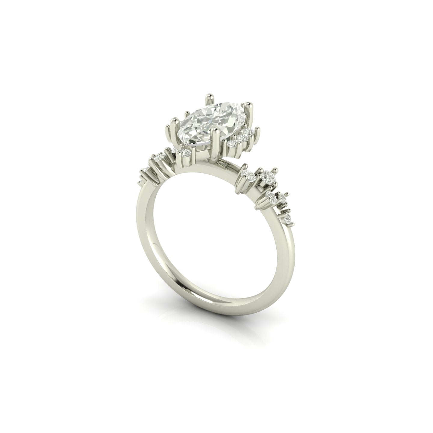 Anillo Vintage con Piedra Marquis