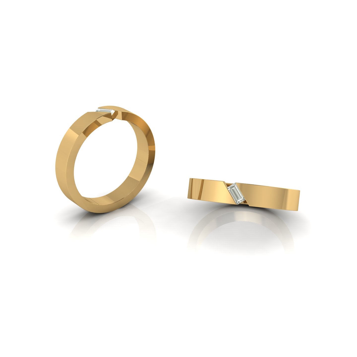 Anillo de Boda Royal Baguette