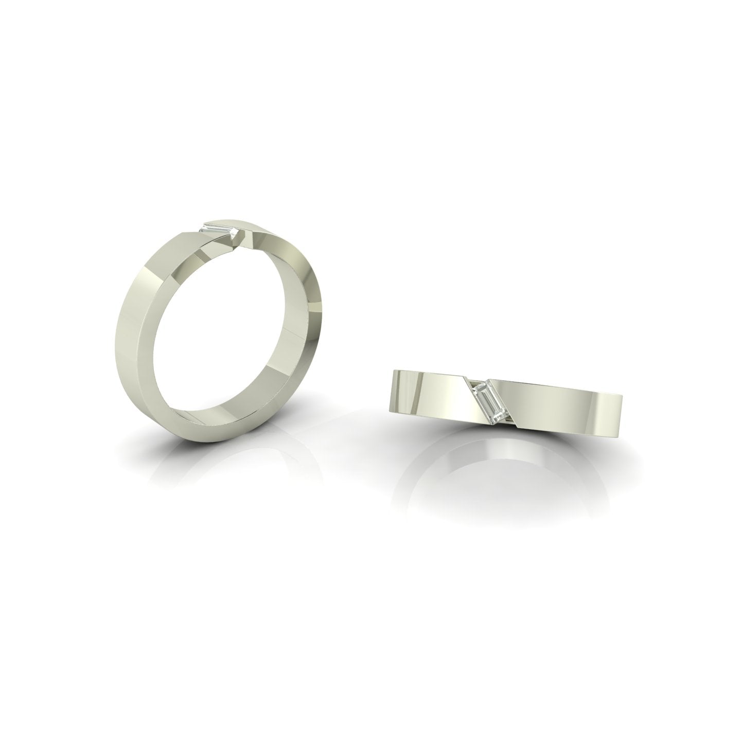 Anillo de Boda Royal Baguette