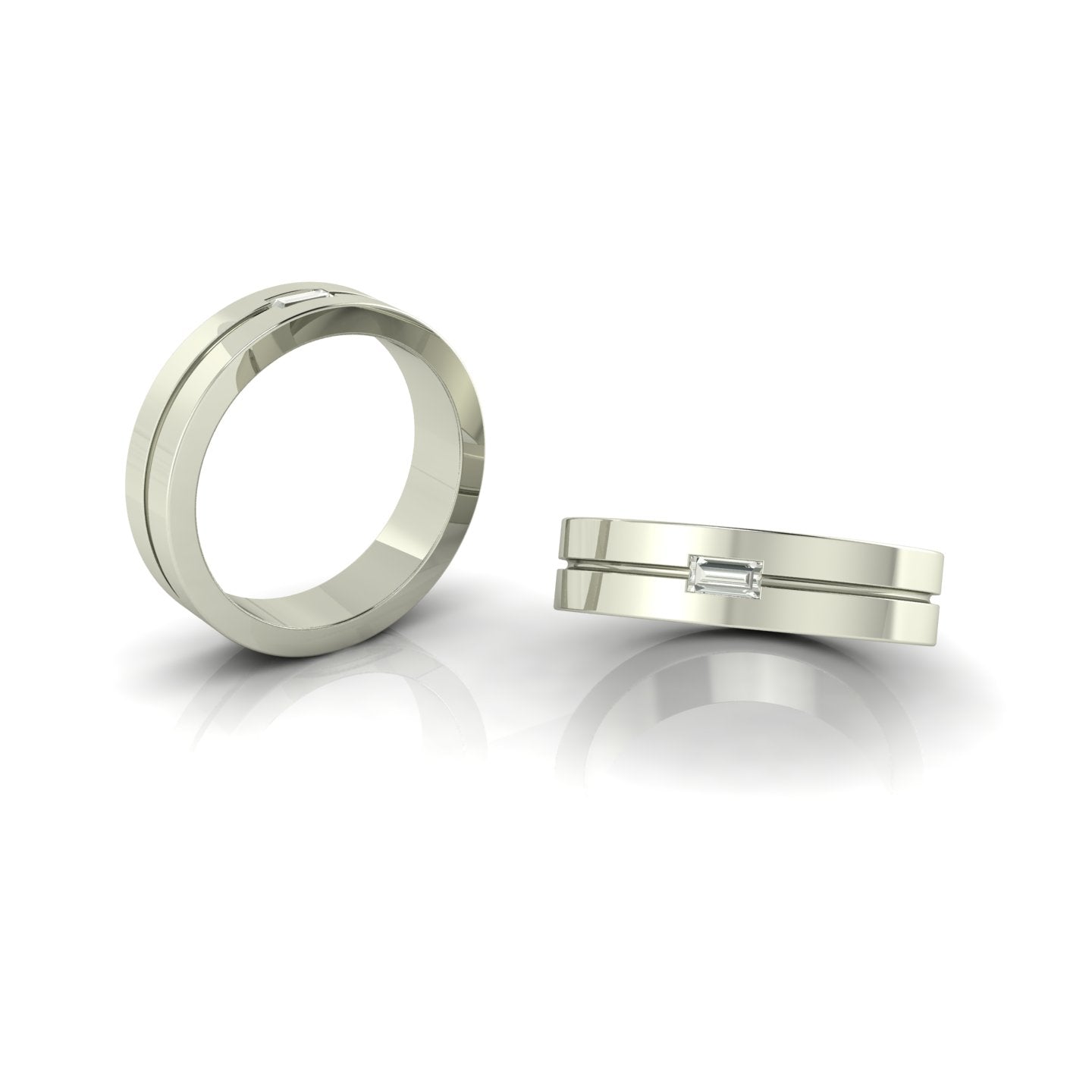Anillo Baguette Royale Minimalista