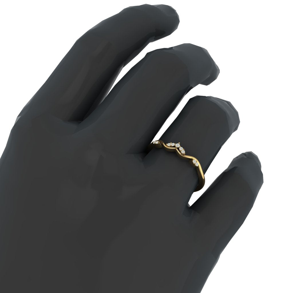 Anillo Lazo Elegance con Pavé