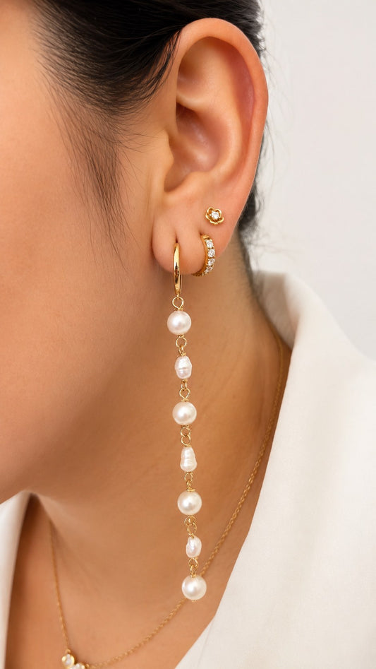Aretes en Oro 10k — Mod. 1