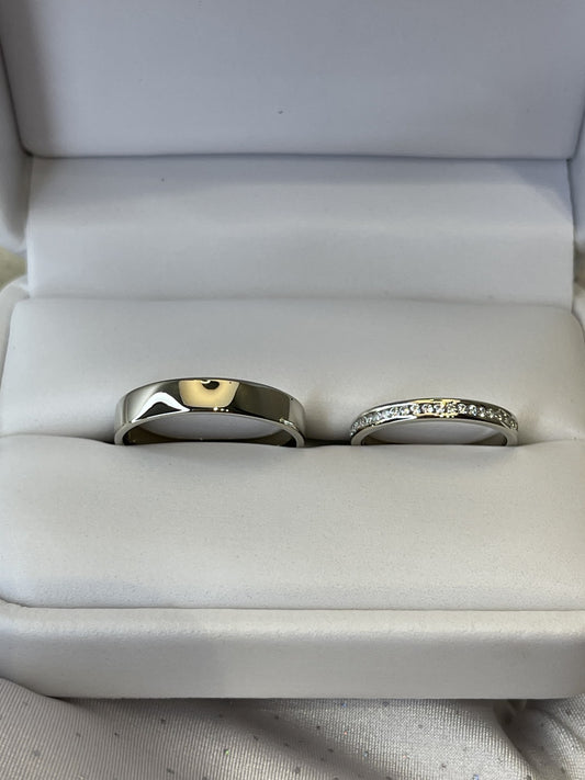Dúo de Matrimonio en Oro 10k — Mod. 8