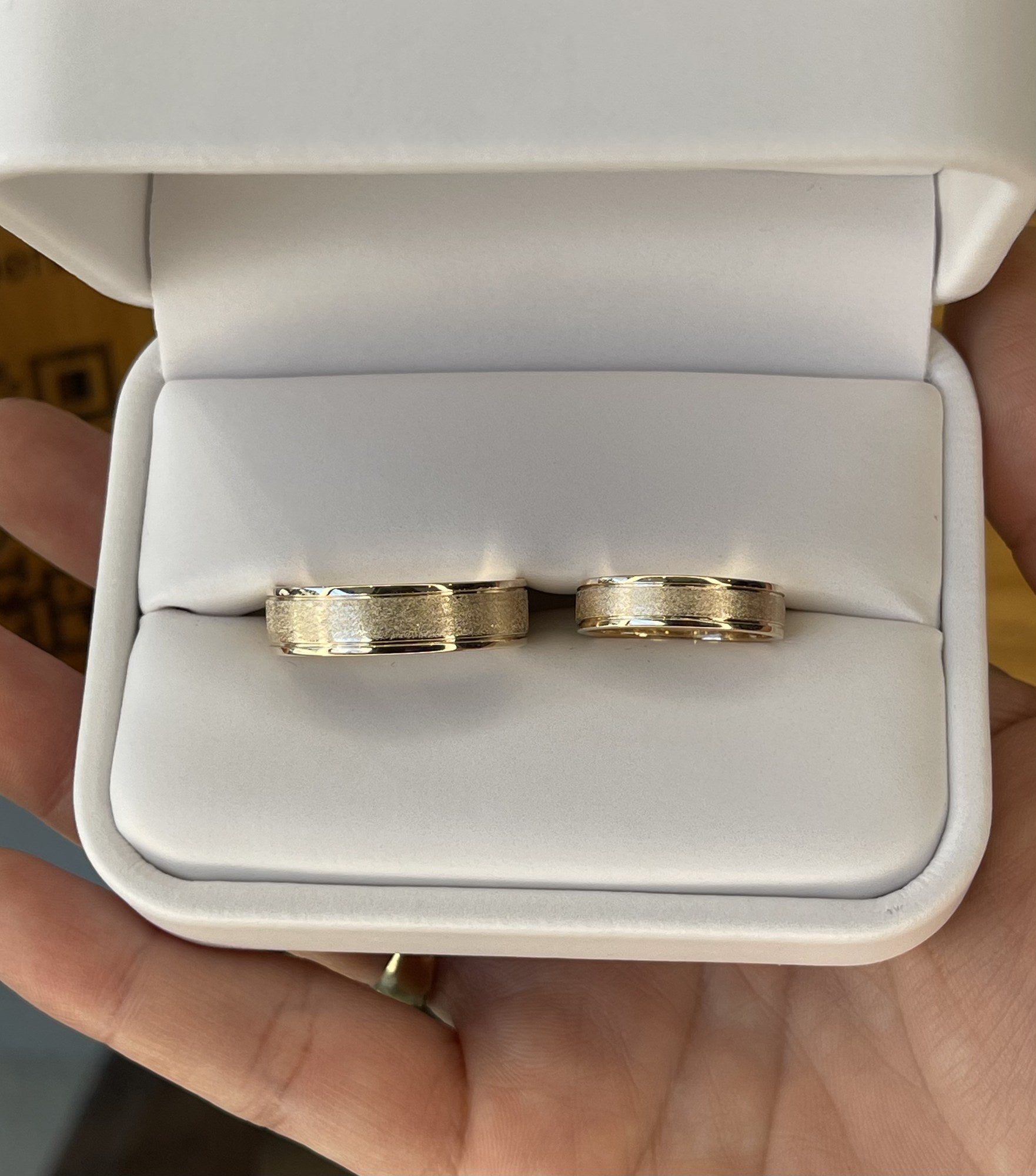 Dúo de Matrimonio en Oro 10k — Mod. 13