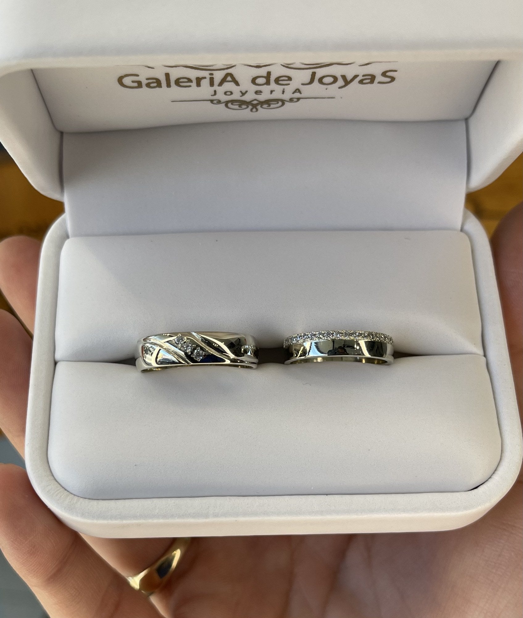 Dúo de Matrimonio en Oro 10k — Mod. 14
