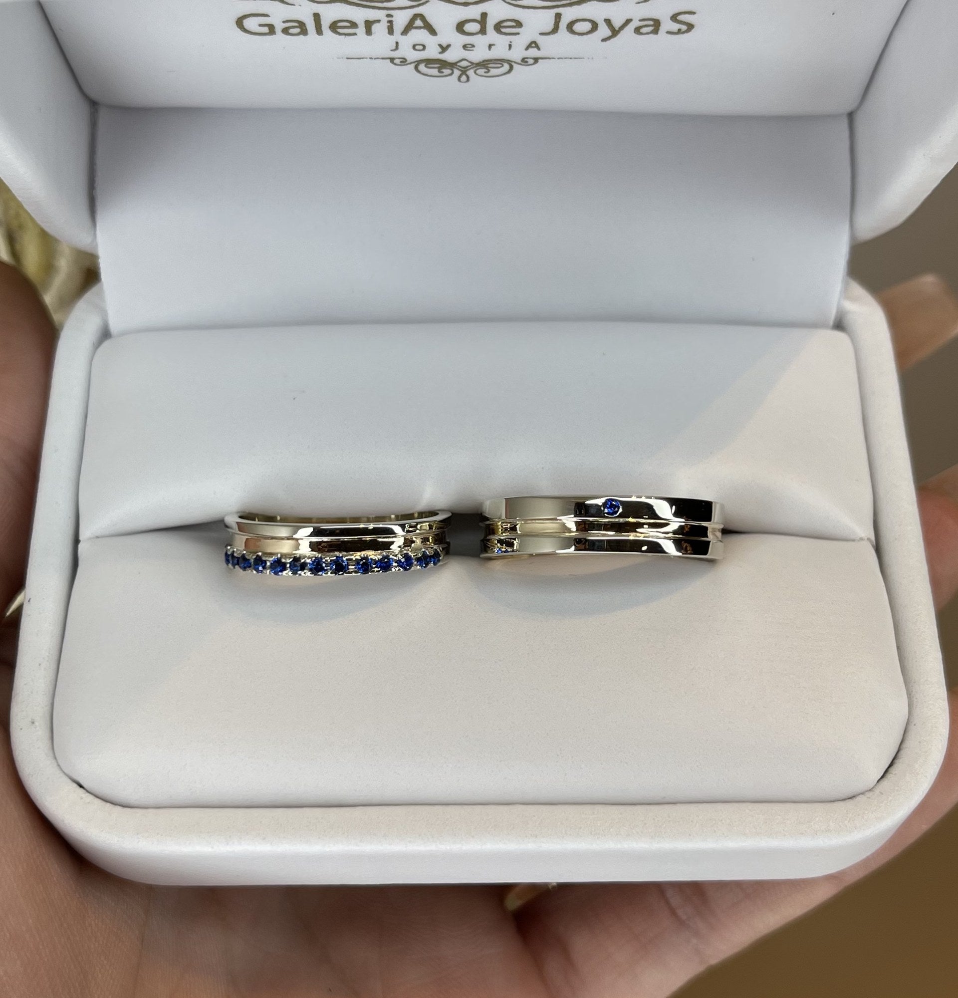 Dúo de Matrimonio en Oro 10k — Mod. 18