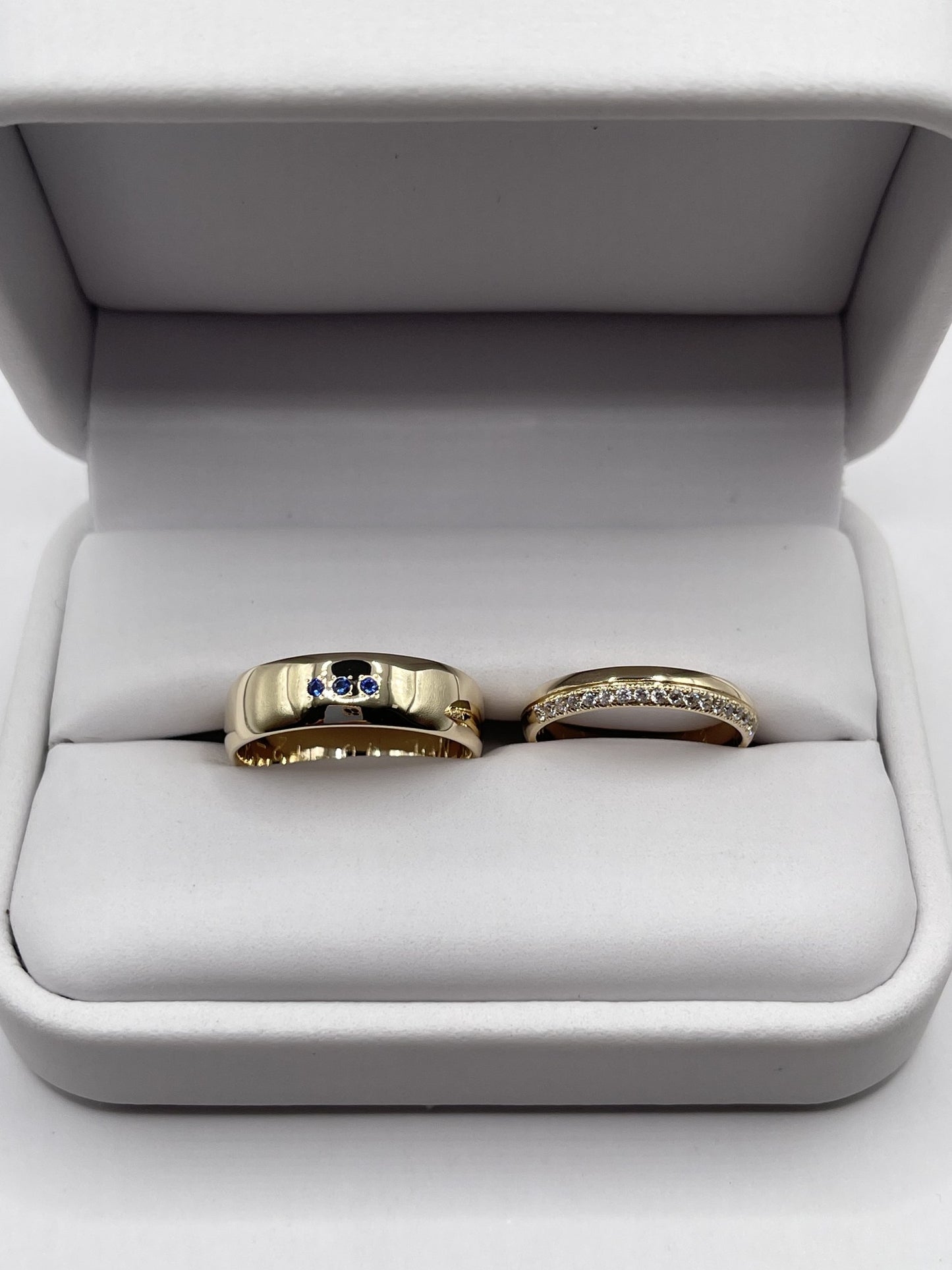 Dúo de Matrimonio en Oro 10k — Mod. 37