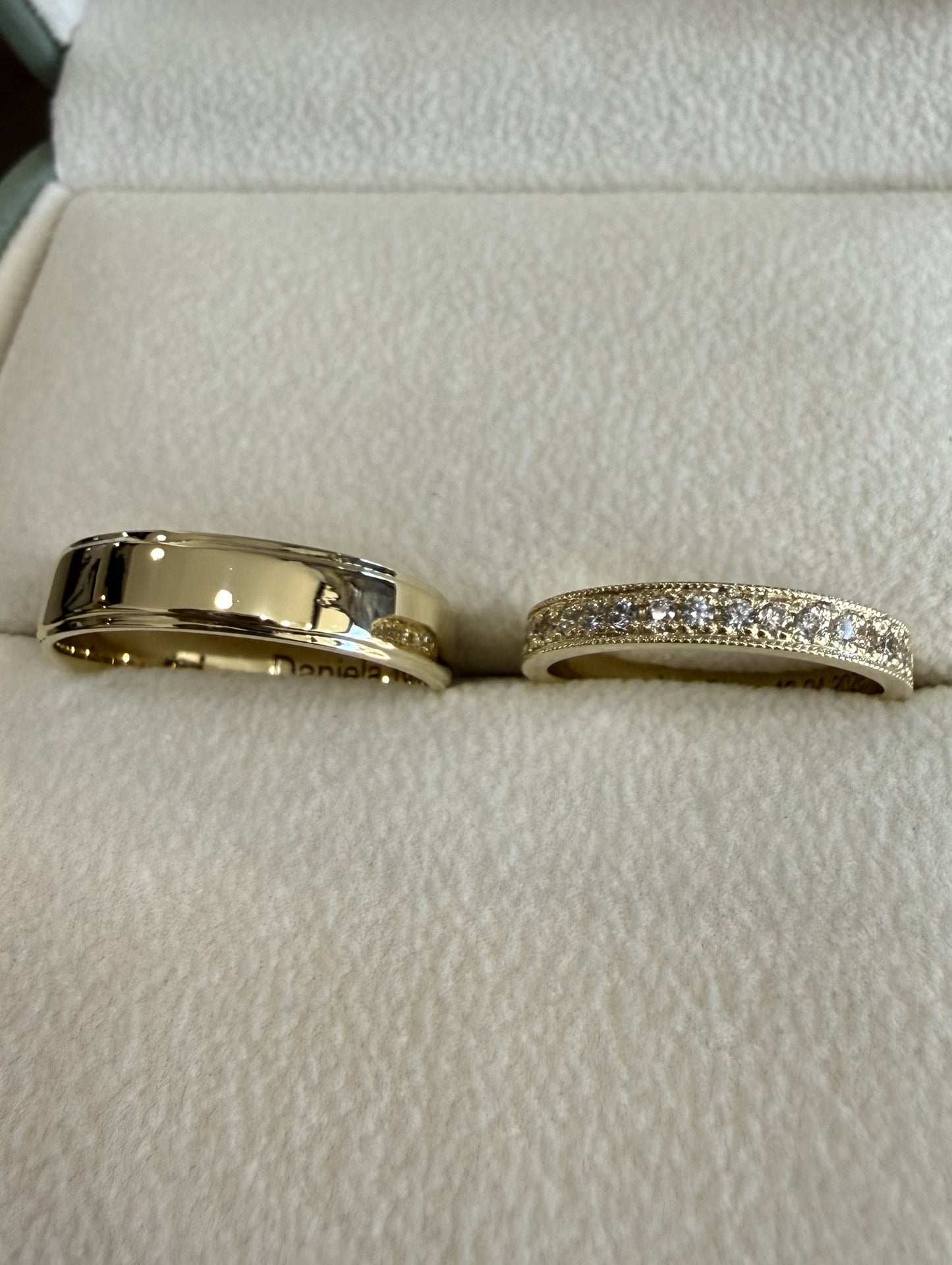 Dúo de Matrimonio en Oro 10k — Mod. 42