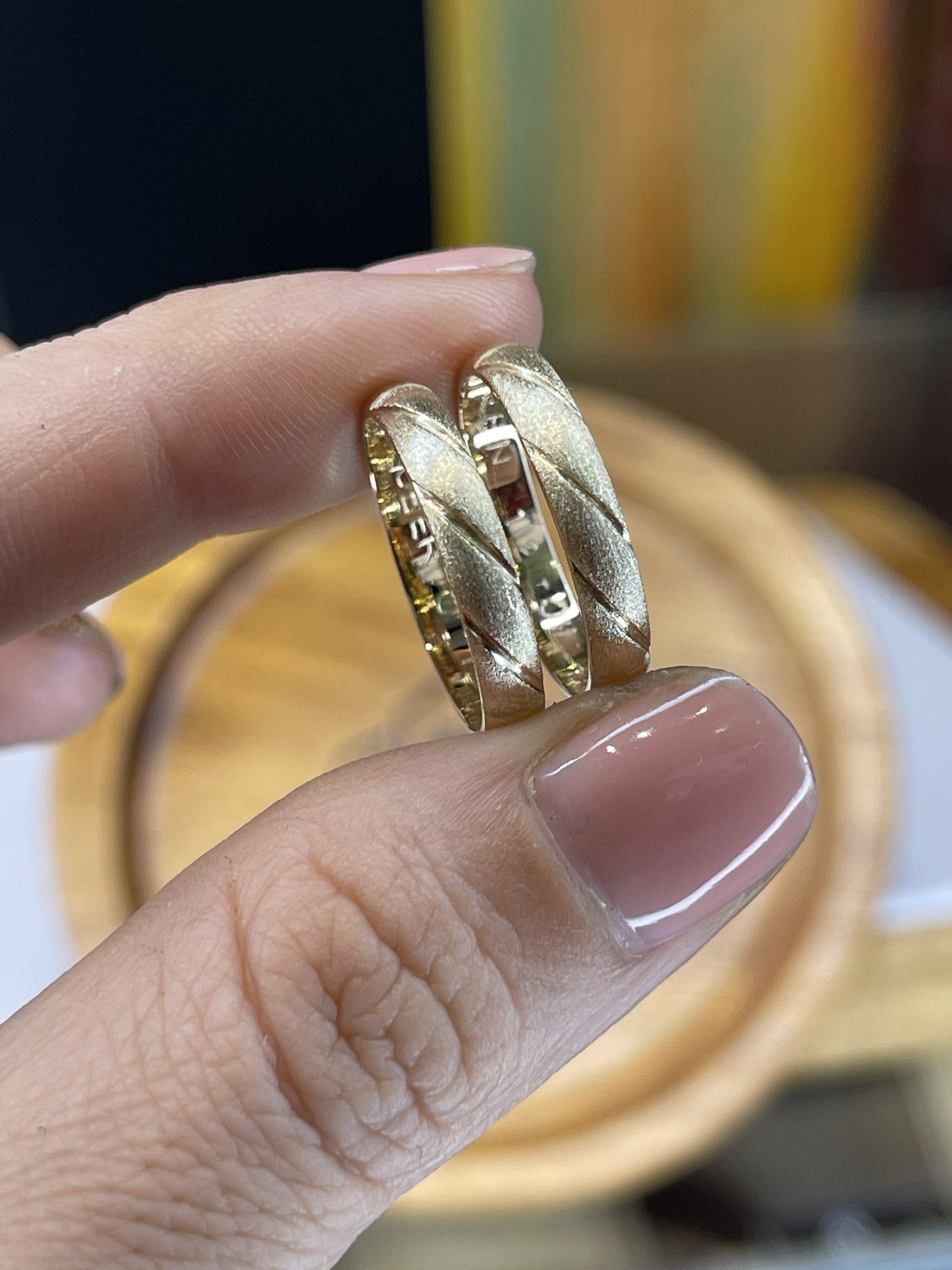 Dúo de Matrimonio en Oro 10k — Mod. 43