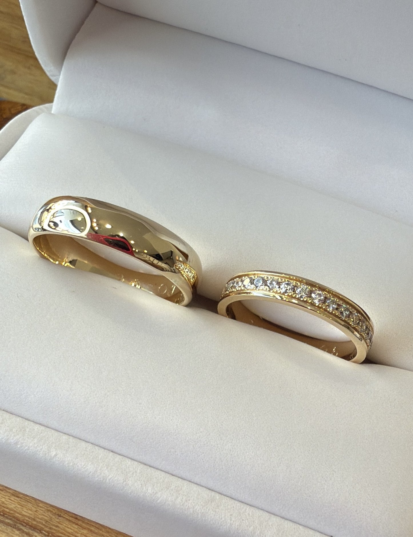 Dúo de Matrimonio en Oro 10k — Mod. 48