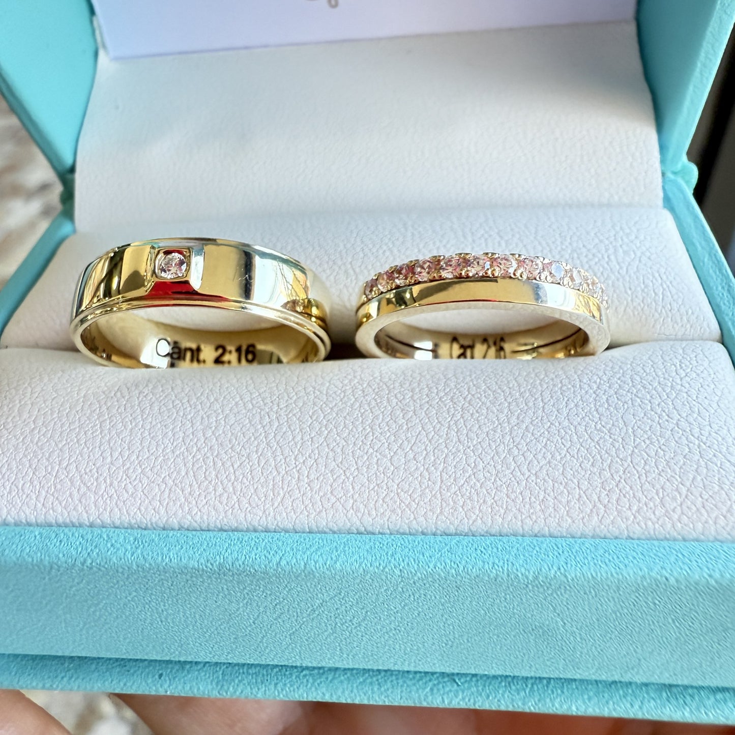Dúo de Matrimonio en Oro 10k — Mod. 57