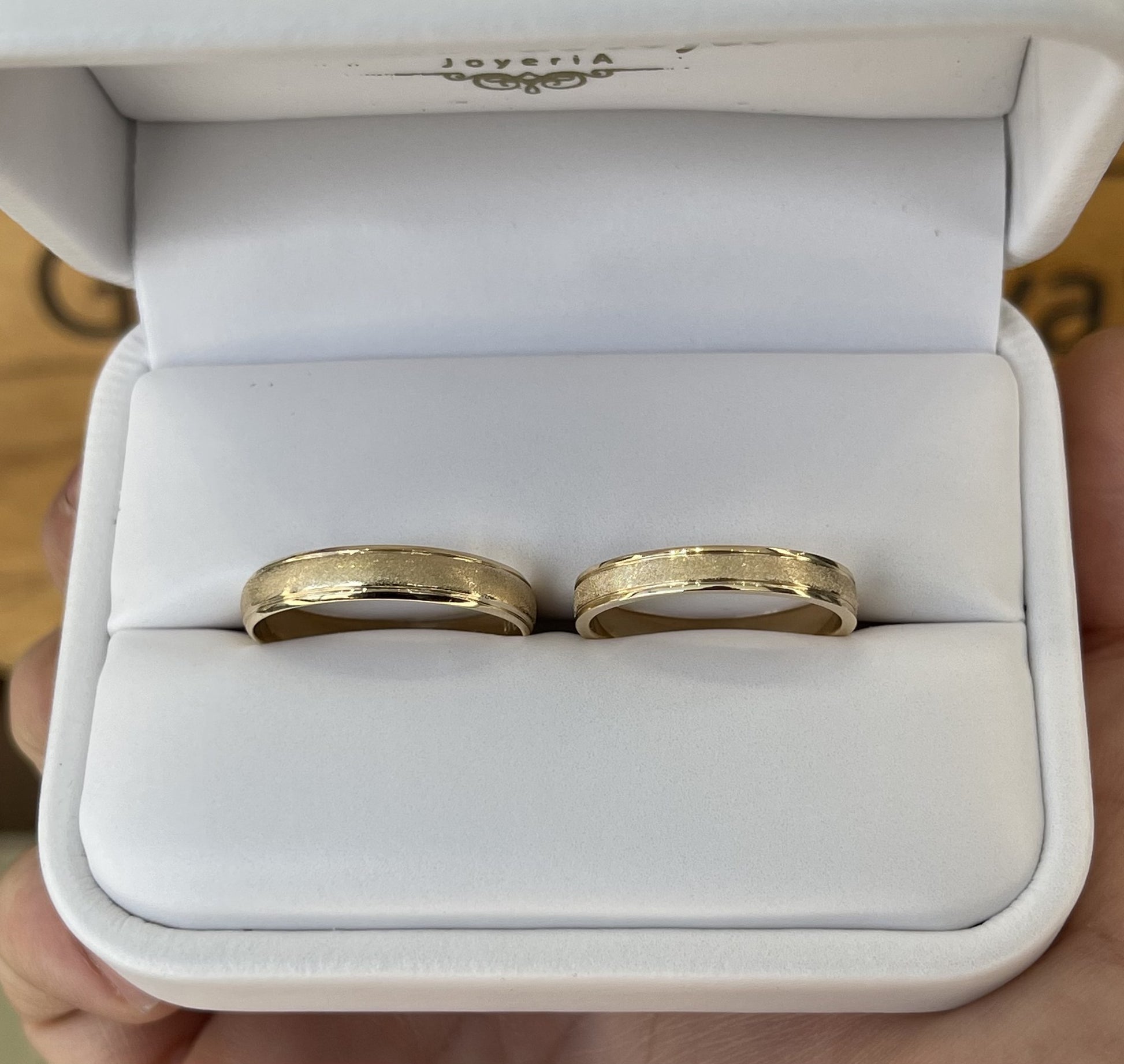 Dúo de Matrimonio en Oro 10k — Mod. 60