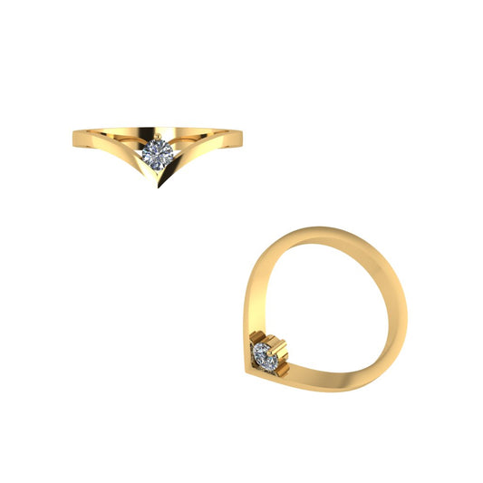Anillo de Oro con Zirconias — Fabricado a Medida en Costa Rica